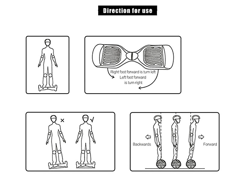 dwmzone self balance scooter direction for use. dwmzone self balance scooter direction for use.