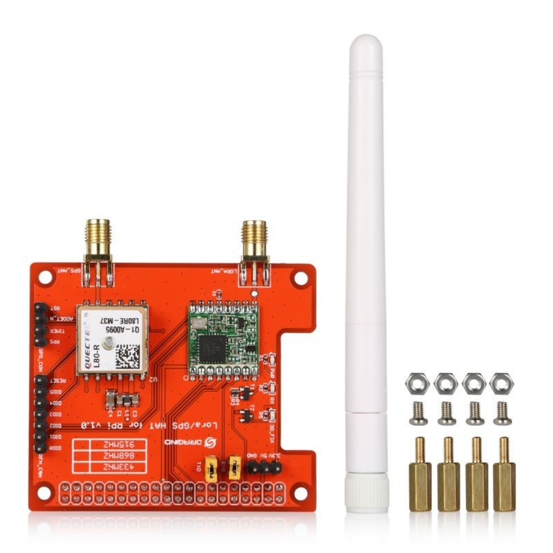 LoRa / GPS Hat Long distance wireless / 868 /915Mhz Lora GPS Expansion Board for