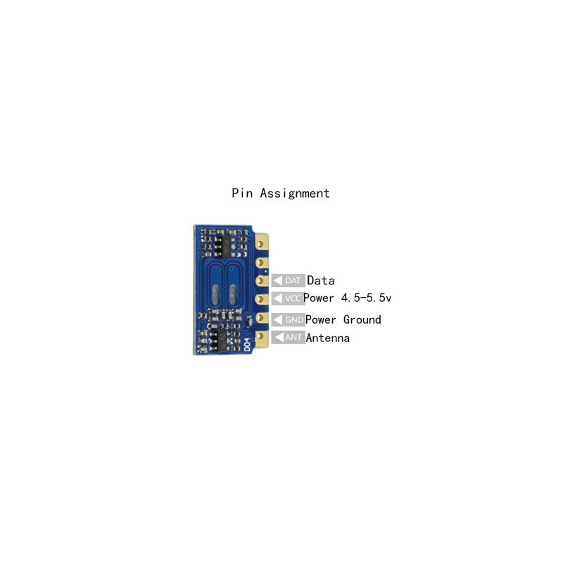 DWM-H5V3M 315MHz Low Cost Consumption ASK /OOK Receiver RF module