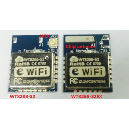 WT8266-S2 ESP8266 Wi-Fi network control module With Ceramic antenna and IPEX connector