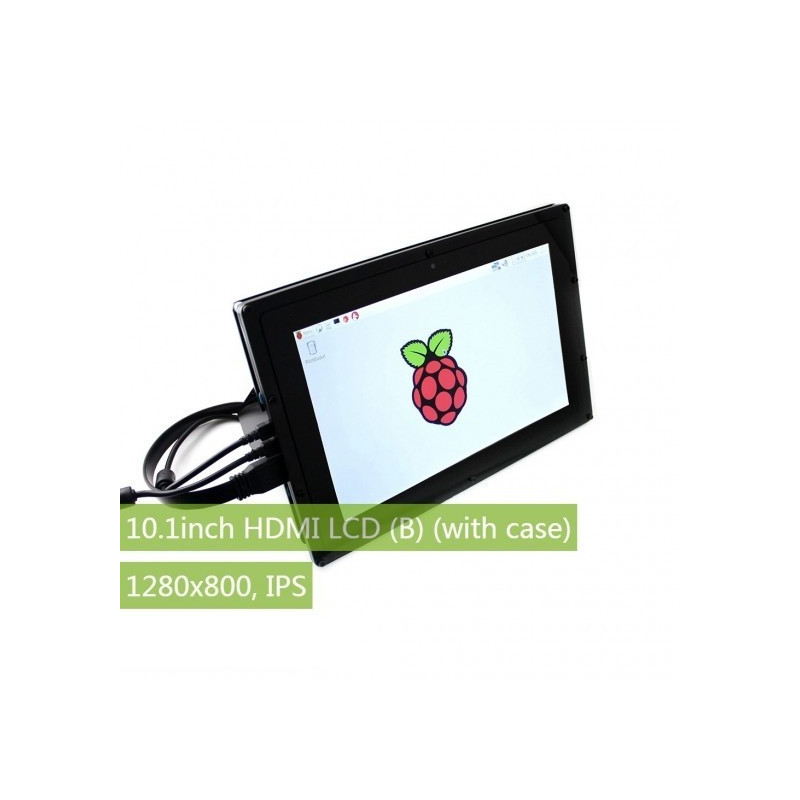10.1inch HDMI case) Capacitive Touch Screen 1280*800 For Raspberry 3