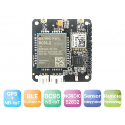 RAK8211-NB iTracker combines NB-IoT+BLE+GPS+ 5 Sensors Development Board