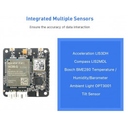 RAK8211-NB iTracker combines NB-IoT+BLE+GPS+ 5 Sensors Development Board