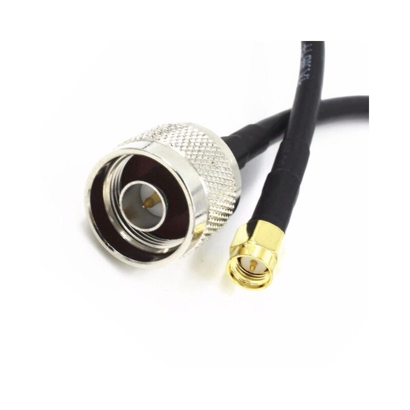 DWM-SMA Male to N Male 50ohm RF coaxial RG58 extension jumper cable