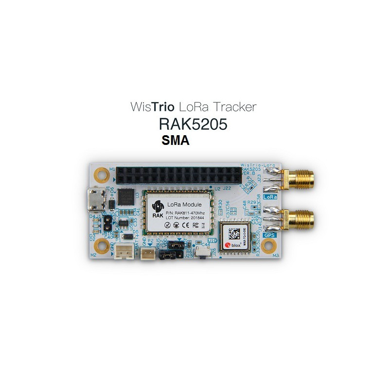 RAK811 868MHz/ 915MHz LoRa module integrates SX1276 and stm32L with TELEC CE FCC KCC certification