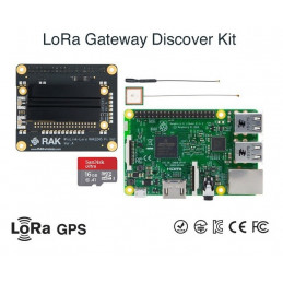 DWM-RAK2245 SX1301 8 Channels LoRaWAN gateway with GPS module