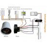 SZ10-LoRa-NEMA Lora outdoor photo control switch automatic street light controller
