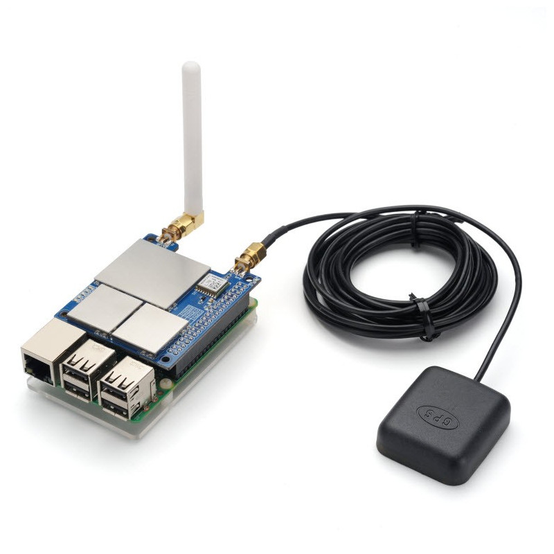 The PG1301 build by SX1301 SX1257 10 channels - LoRaWAN GPS Concentrator for Raspberry Pi