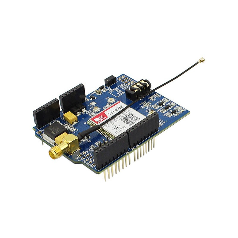 SIM808 GPRS/GSM + GPS + Bluetooth Shield for Arduino