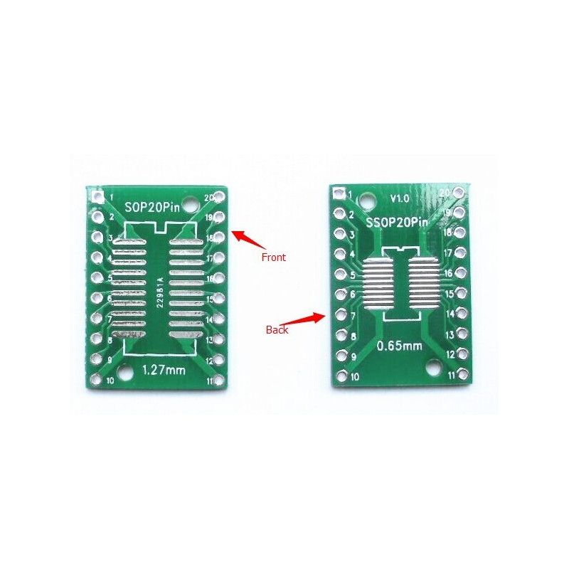 SSOP20 /TSSOP20 Patch board