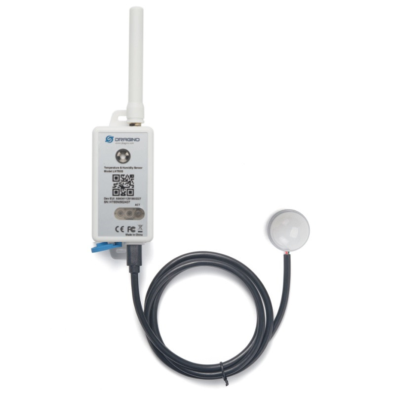 LoRaWAN Wireless Industrial Temperature Sensor with Range from