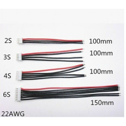 2S 3S 4S 5S 6S 7S 8S 22AWG wire balancing charge plug 2.54XH