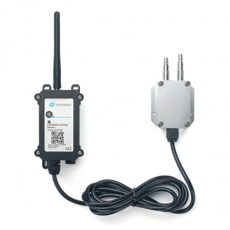PS-LB-D LoRaWAN Differential Pressure Sensor with two air pressure inputs