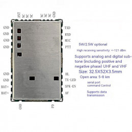 SR150U 400MHz-480MHz 5W UHF...