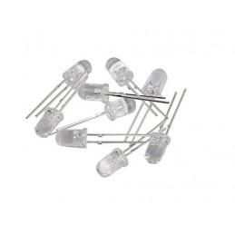 5mm Round White Blue Yellow Green Red emitting LED diode