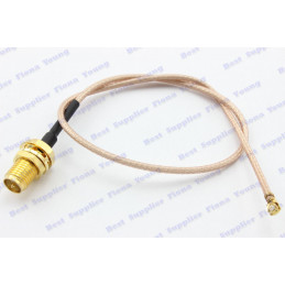 DWM-IPEX to SMA Male with RG178 extension jumper cable
