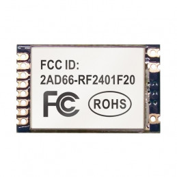 DWM-RF2401F20 FCC Passed 2.4GHz +20dBm Wireless Transceiver Module
